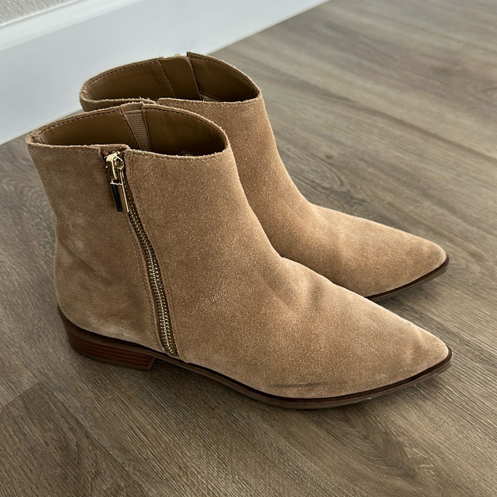 Sole Society Brown Suede Boots